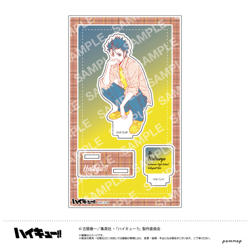 『ハイキュー!!』アクリルスタンド(E 西谷夕)オフショット×カラー 第一弾